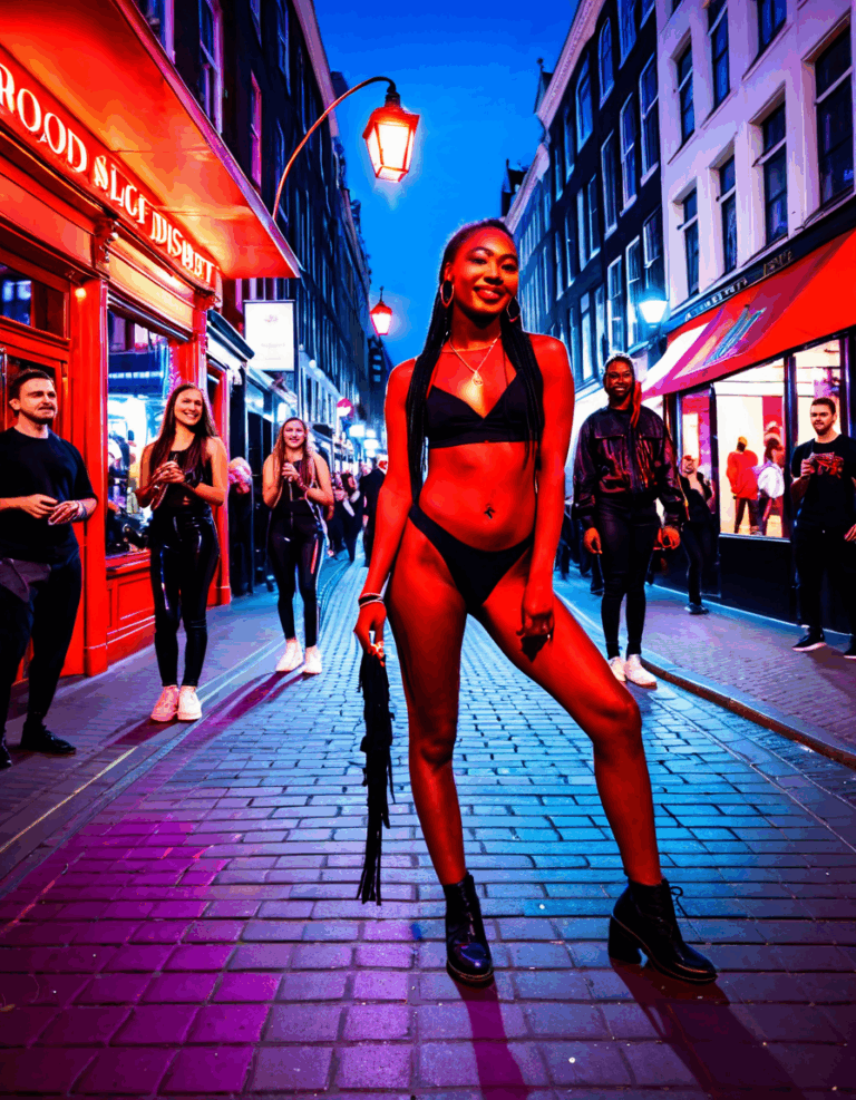red light district