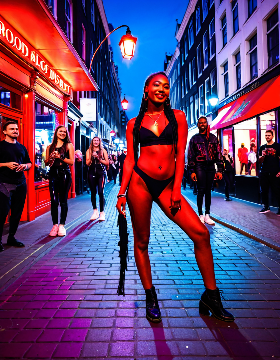 red light district