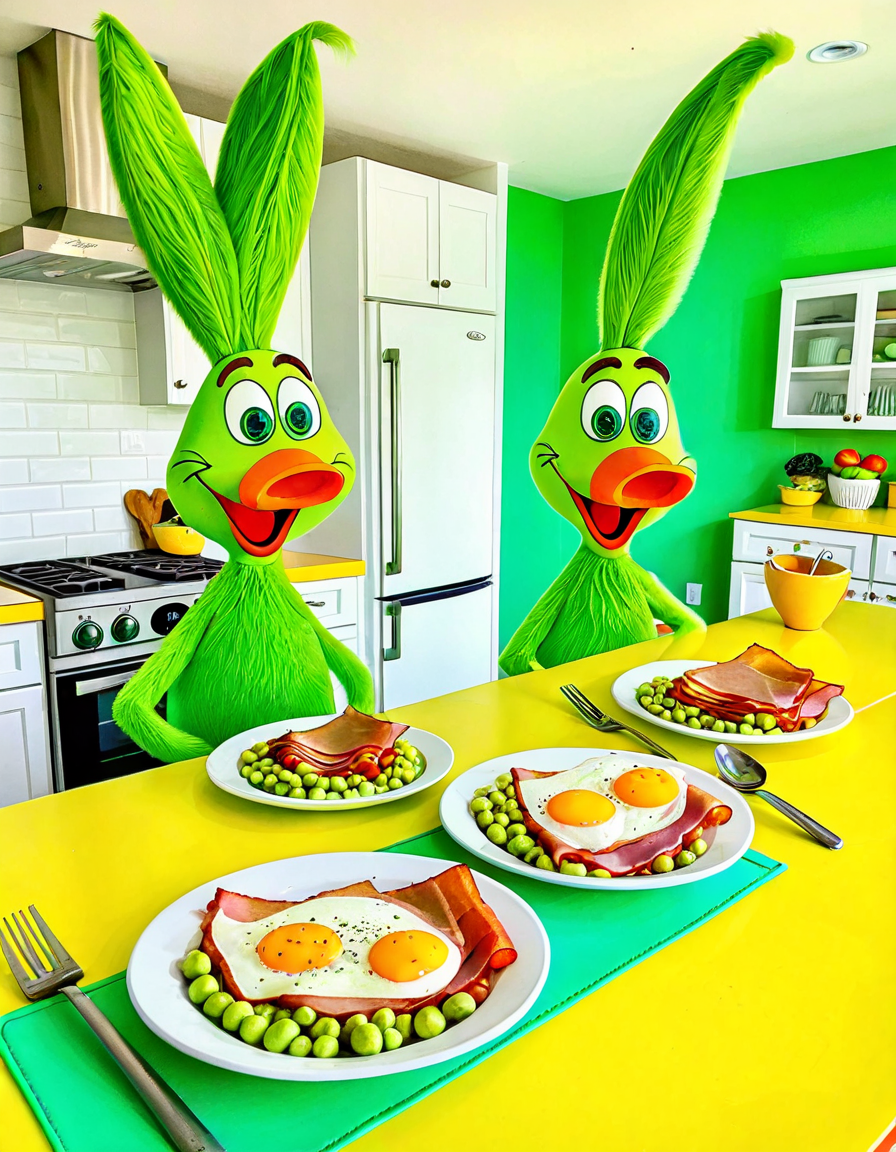 green eggs and ham